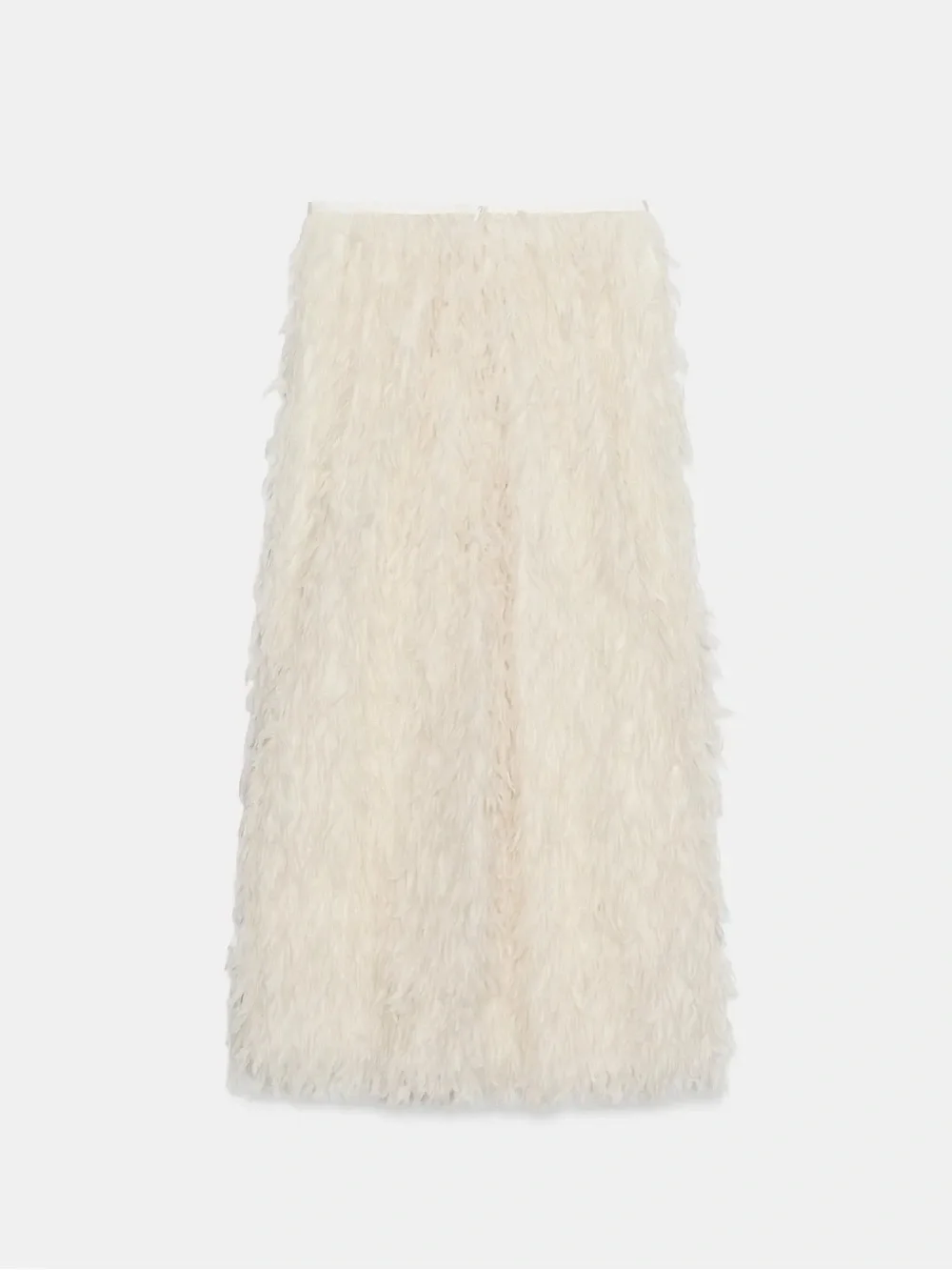 ZARA FEATHER SKIRT ZW COLLECTION LIMITED EDITION